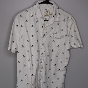 CCS Mens Short Sleeve Button Up